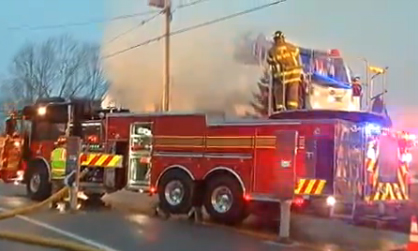 N.Y. Crews Battle Stubborn Apartment Building Fire | Firehouse