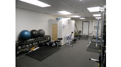 The department&apos;s fitness area should be organized for maximum use of equipment and floor space, but to also enable members to move freely while reducing the risk of trip hazards.