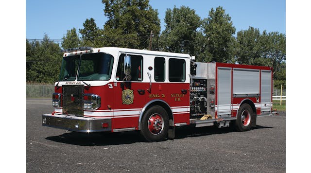 NUTLEY, NJ, ENGINE COMPANY 3 has been assigned a Rosenbauer pumper