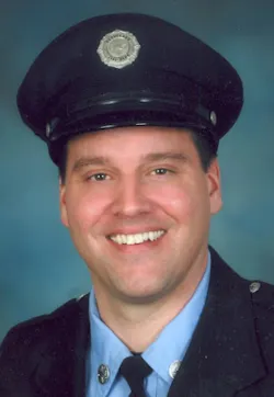Firefighter Steven Knaus