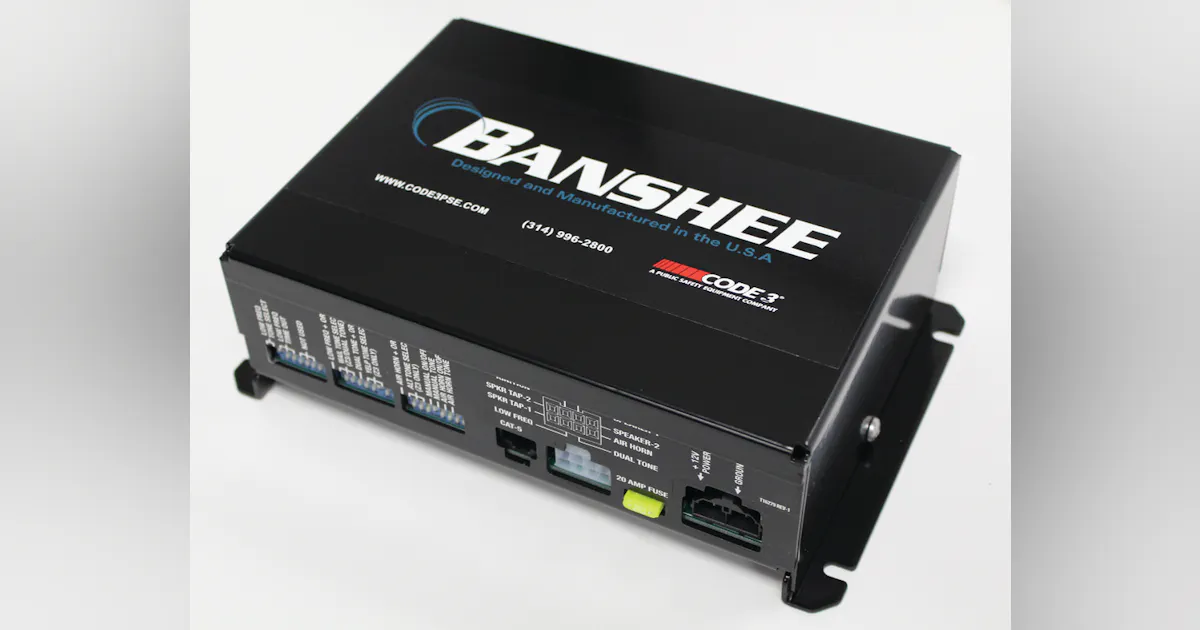 Code 3 Introduces New Amplifying System | Firehouse
