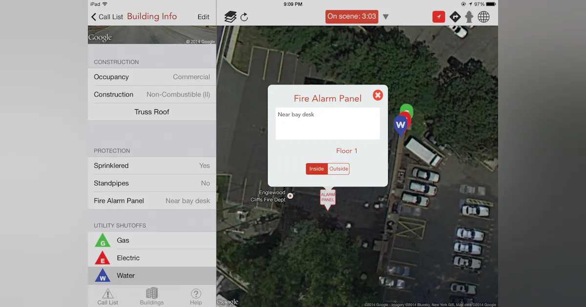 Fire Scene Control FireStop Application Used for Fire Scene Incident Command and Control ...