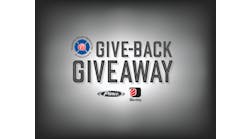 Pierce Manufacturing and W. S. Darley &amp; Co. is holding the Give-Back Giveaway sweepstakes for the chanced to win more than $60,000 in firefighting equipment at FDIC. All funds raised will benefit the NFFF.
