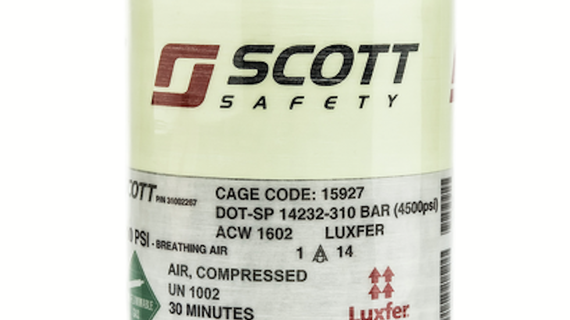 Scott Safety Introduces 30-Year SCBA Cylinder | Firehouse