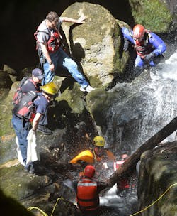 Crews searched for the boy for more than two hours. Crews searched for the boy for more than two hours.