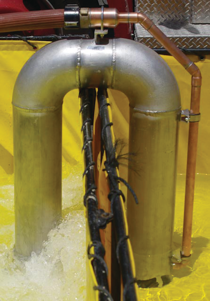 SelfContained Jet Siphon For Portable Tanks Released From Fire