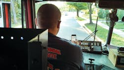 Operating fire apparatus on a sunny day with sun glare is hard enough to do safely. Texting while driving makes a bad situation worse. This is extremely dangerous. Operating fire apparatus on a sunny day with sun glare is hard enough to do safely. Texting while driving makes a bad situation worse. This is extremely dangerous.