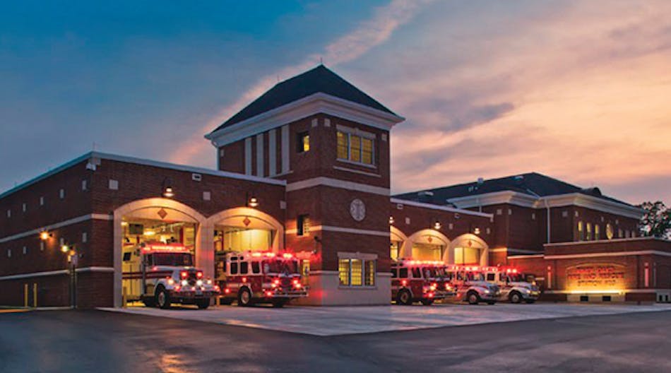 The troubled economy delayed new fire station construction for over four years. Now architects report that they are re-hiring staff to complete assignments.