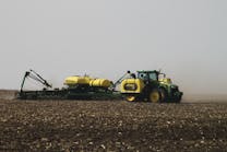 Anhydrous ammonia (NH3) is one of the leading sources of nitrogen fertilizer applied to agricultural crops in the U.S.