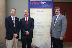 Tim Pillsworth (left to right), Jerry Knapp and Chris Flatley. Tim Pillsworth (left to right), Jerry Knapp and Chris Flatley.