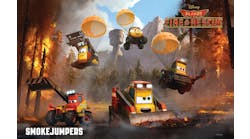 Disney&apos;s &ldquo;Planes: Fire &amp; Rescue&rdquo; features a lively bunch of brave all-terrain vehicles known as The Smokejumpers.