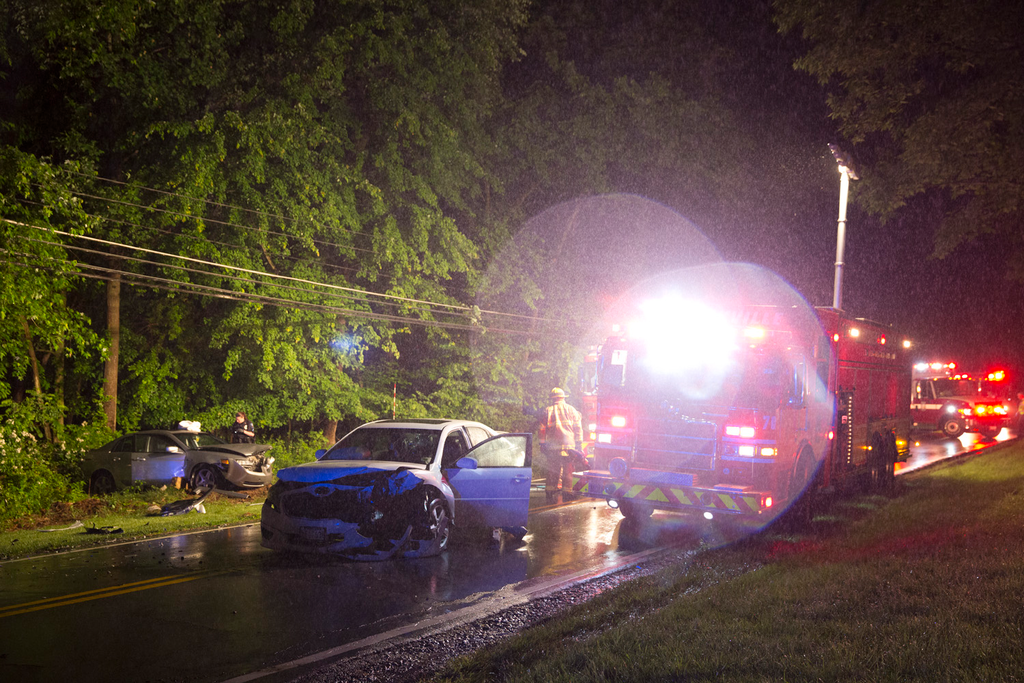 Montgomery County Firefighters Respond to Rockville Car Accident