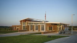 Fire Station 12 in Madison, Wis., is certified Leadership in Energy and Environmental Design (LEED) Platinum and hosts a number of high-tech features.