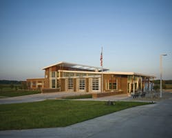 Fire Station 12 in Madison, Wis., is certified Leadership in Energy and Environmental Design (LEED) Platinum and hosts a number of high-tech features.