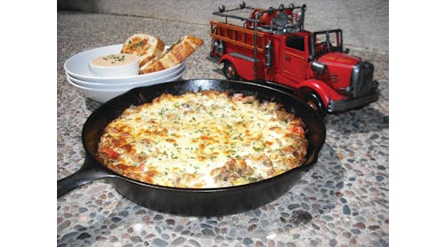 The Firehouse Frittata makes a great breakfast or brunch dish.