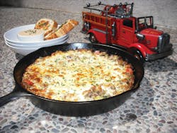The Firehouse Frittata makes a great breakfast or brunch dish. The Firehouse Frittata makes a great breakfast or brunch dish.
