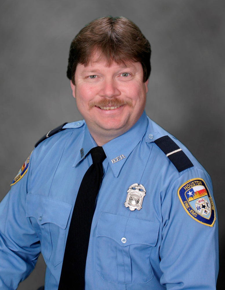 Firefighter Daniel Groover