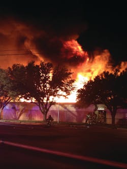 Two fire lieutenants died and two firefighters were badly injured as a result of a flashover that occurred during a fire at the Knights of Columbus Hall in Bryan, TX, on Feb. 15, 2013.