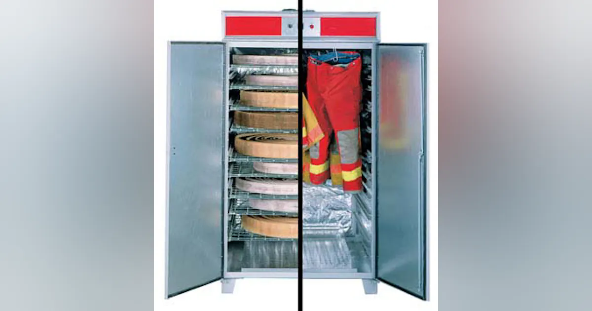 Fire Drying Rack Dual Purpose Drying Cabinet | Firehouse