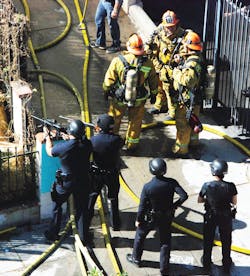 An incident involving mass violence requires an immediate joint response, including law enforcement, fire and EMS. An incident involving mass violence requires an immediate joint response, including law enforcement, fire and EMS.