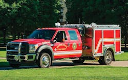 THE UNIVERSITY OF NOTRE DAME, IN, FIRE DEPARTMENT has taken delivery of an HME Ahrens-Fox MiniEvo mini pumper