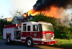 Pierce sold eight Pierce Enforcer pumper fire apparatus to the Jacksonville Fire & Rescue Department in Jacksonville, Fla. The all-new Enforcer and Saber, unveiled earlier this spring at FDIC, set the leading edge in the industry standard custom chassis market. Pierce sold eight Pierce Enforcer pumper fire apparatus to the Jacksonville Fire & Rescue Department in Jacksonville, Fla. The all-new Enforcer and Saber, unveiled earlier this spring at FDIC, set the leading edge in the industry standard custom chassis market.