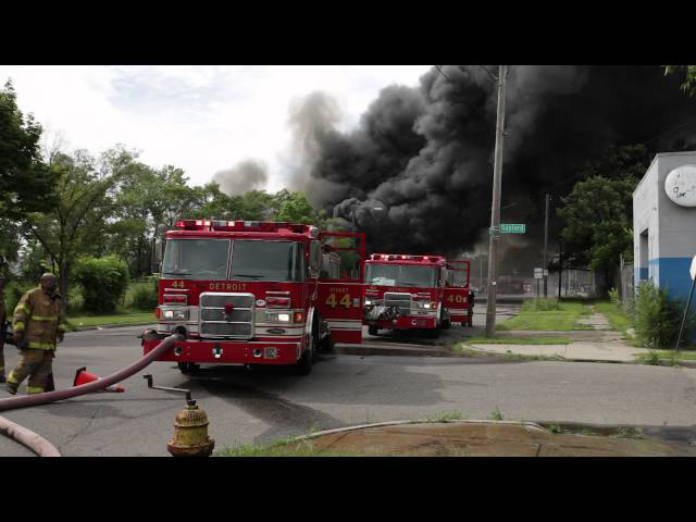 Detroit firefighters on defense | Firehouse