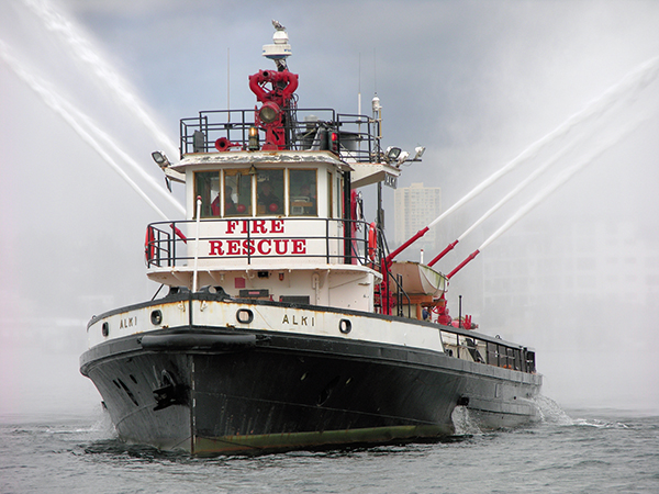 A retired Seattle fire boat is for sale by a private owner for $56,000. The boat might be scrapped if it's not sold.