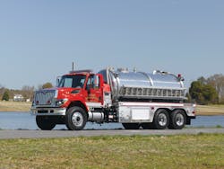 A vacuum tanker can be a valuable tool in a rural fire department's apparatus arsenal. This type of tanker provides real advantages under deep-lift drafting conditions and eliminates spillage when delivering water from a fill site to a dump site. A vacuum tanker can be a valuable tool in a rural fire department's apparatus arsenal. This type of tanker provides real advantages under deep-lift drafting conditions and eliminates spillage when delivering water from a fill site to a dump site.