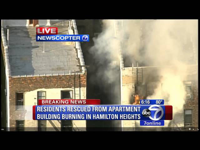 Harlem Fatal 4 Alarm Fire With ABC 7 Live Video And FDNY Radio Fireground Firehouse