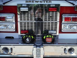 Chief Robert Moran became the keeper of tradition when he swapped a firefighter's probationary shield with a company assignment shield. Chief Robert Moran became the keeper of tradition when he swapped a firefighter's probationary shield with a company assignment shield.