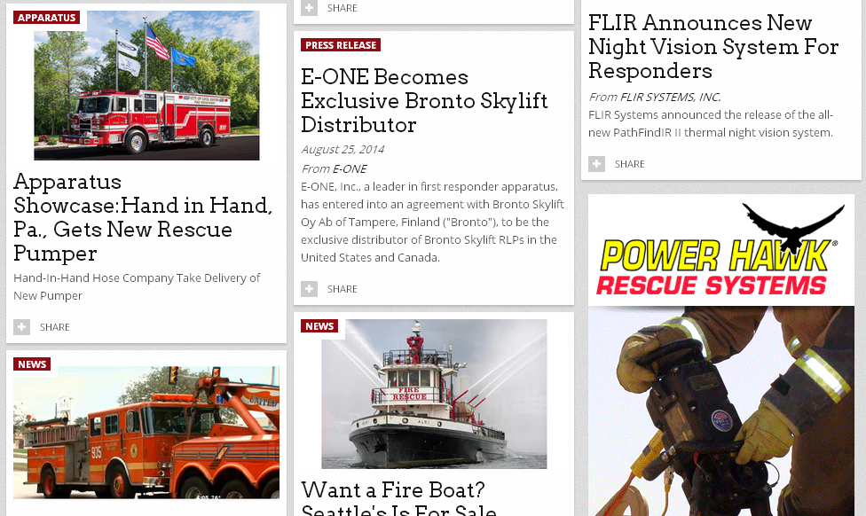 Each channel will feature any related content, from product releases to news to training.