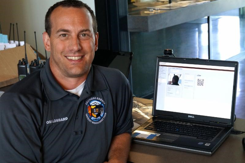 Thomas Lombard of the Arapahoe County Incident Management Team.