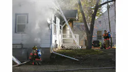 When you conduct your next size-up, ask yourself whether the A-side is the best way to enter the structure. Factors include access, fire location and obstacles. When you conduct your next size-up, ask yourself whether the A-side is the best way to enter the structure. Factors include access, fire location and obstacles.