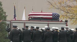 Final salute to Hartford firefighter