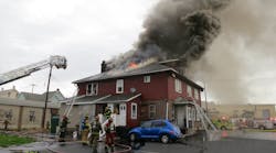 Firefighter Burned After Flashover in Pa. Building