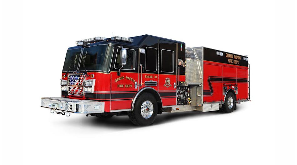 Grand Rapids Fire Department took three years to design, specify and bid its latest rescue/pumper built by KME Fire Apparatus.