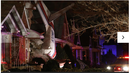 No one in the house was hurt.