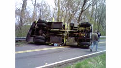 Apparatus rollovers continue to plague the fire service. Apparatus rollovers continue to plague the fire service.