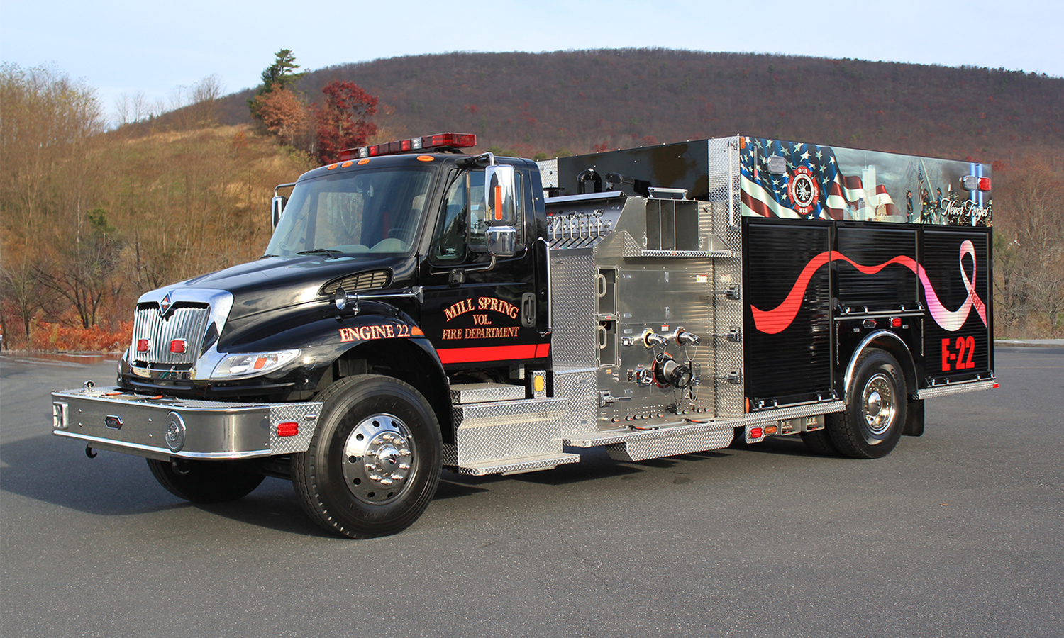 9673 Mill Spring Fire Department NC KME Photo 5490b4c053d46