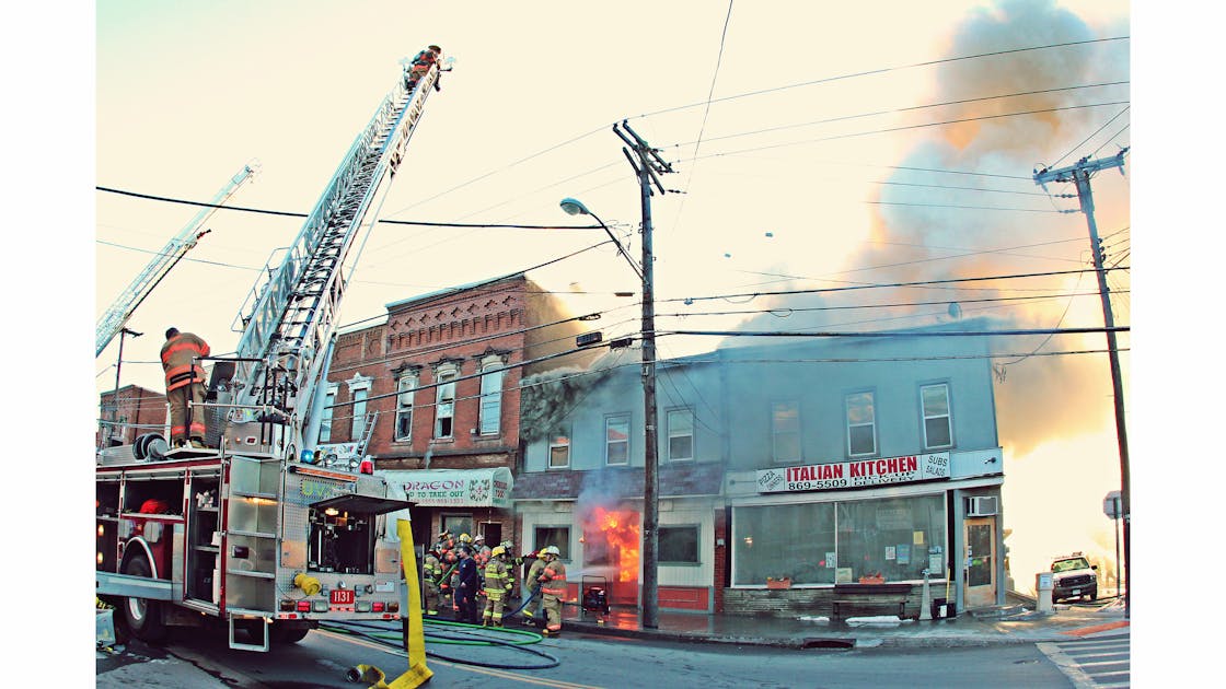 General-Alarm Fire Destroys Mixed-Use Buildings in Ovid, NY