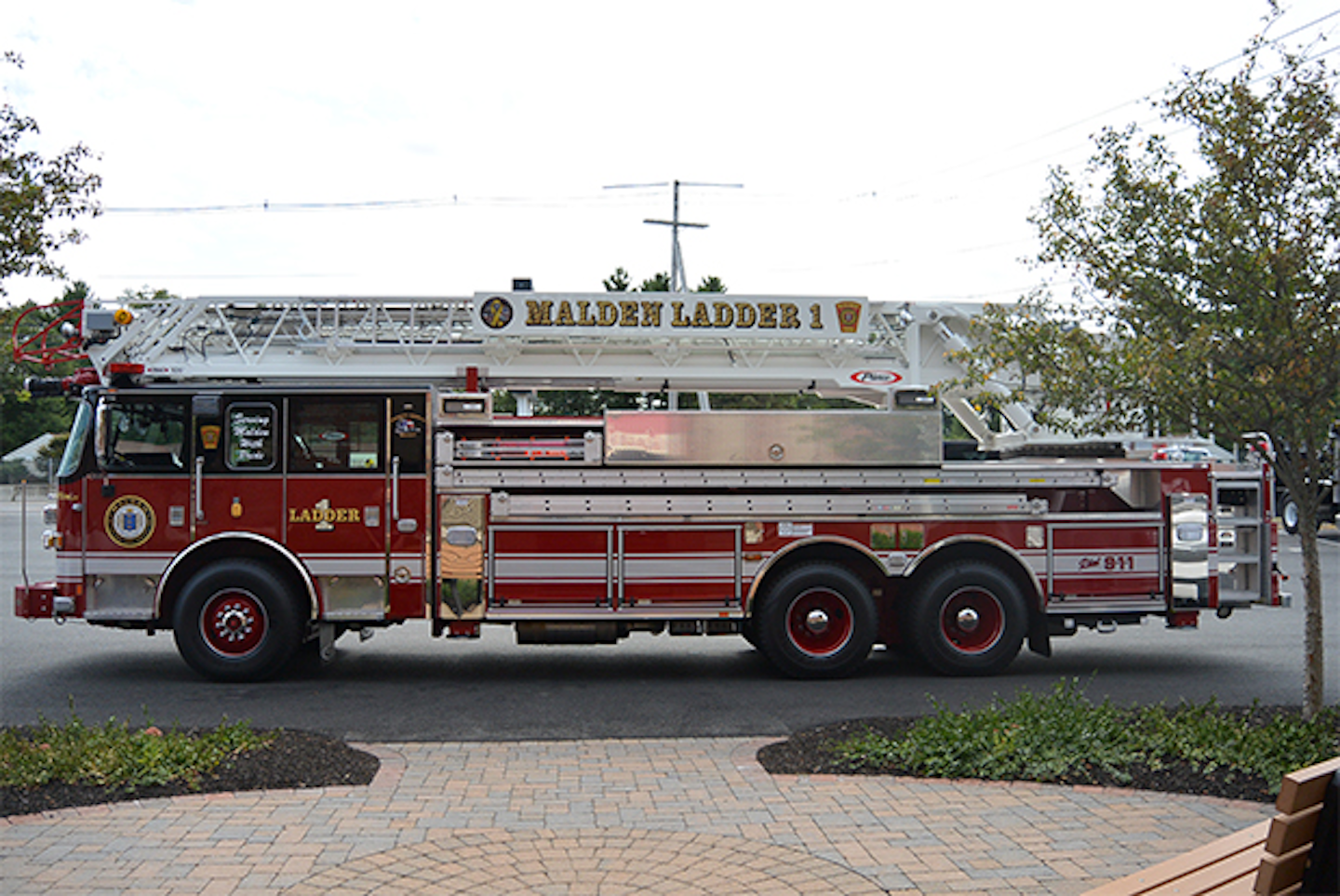 Malden, Mass., Fire Department Puts Ladder 1 in Service Firehouse