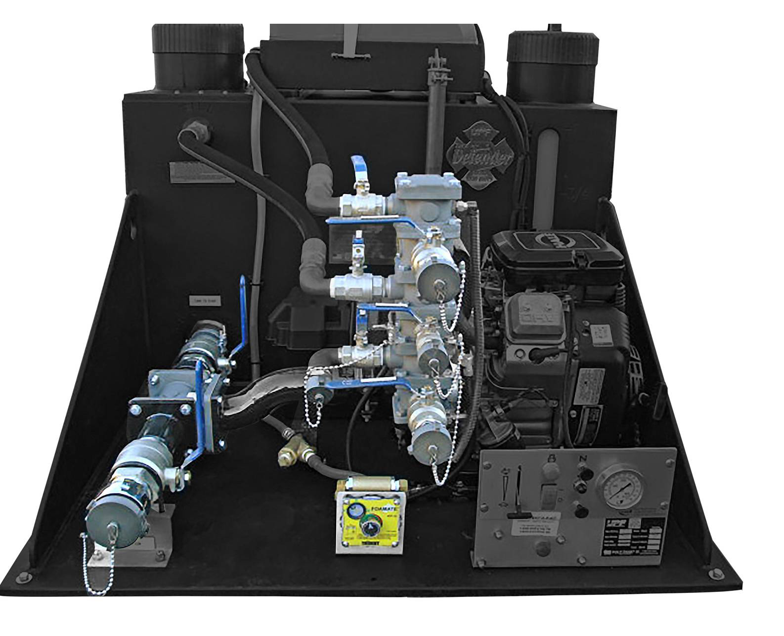 Trident offers custom manifolds for wildland vehicles.