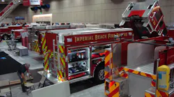 Dozens of unique apparatus are on the show floor waiting for attendees to view when the show opens Tuesday at noon.