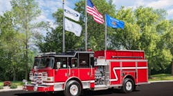 Pierce has sold four Pierce Arrow XT pumpers to Gwinnett County Fire and Emergency Services. The four pumpers will be delivered in Summer 2015. The contract includes up to four renewal orders. Pictured here is a pumper similar to those ordered.