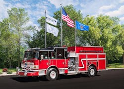 Pierce has sold four Pierce Arrow XT pumpers to Gwinnett County Fire and Emergency Services. The four pumpers will be delivered in Summer 2015. The contract includes up to four renewal orders. Pictured here is a pumper similar to those ordered.