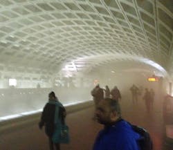 Heavy smoke has forced the evacuation of a Metro station in Washington, D.C. Heavy smoke has forced the evacuation of a Metro station in Washington, D.C.