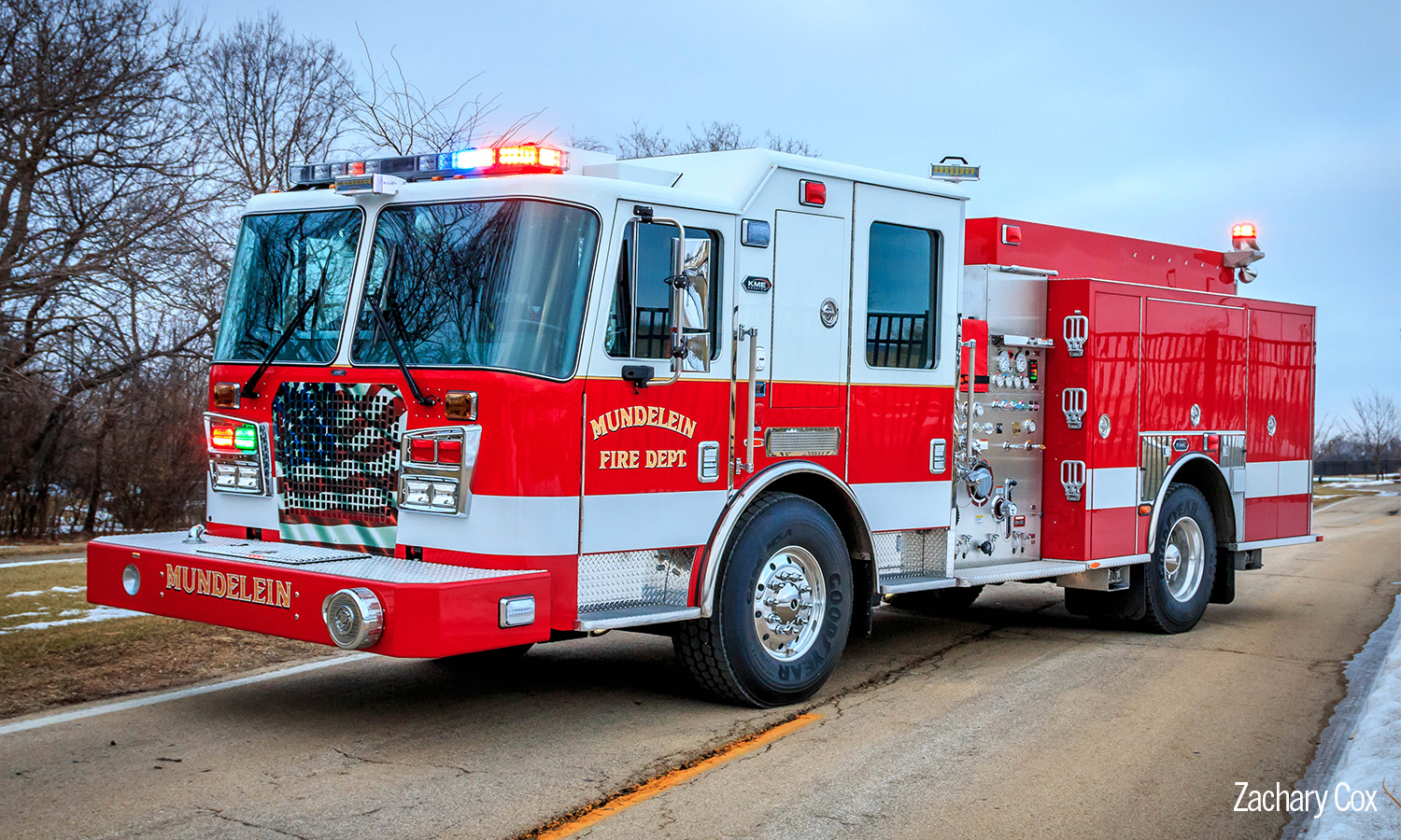 Mundelein, Ill., Receives Custom Pumper Firehouse
