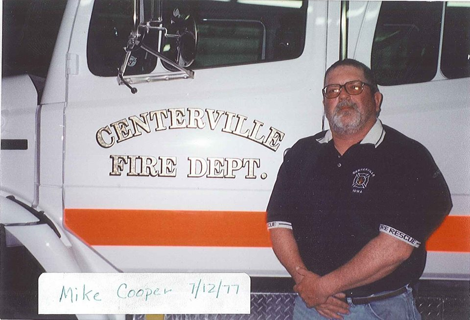 Centerville Firefighter Mike 'Coop' Cooper