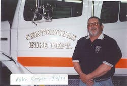 Centerville Firefighter Mike 'Coop' Cooper Centerville Firefighter Mike 'Coop' Cooper